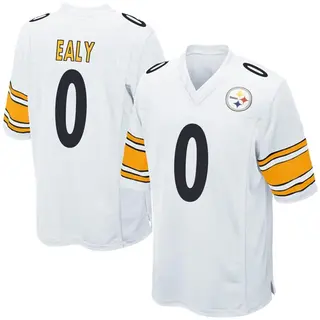 Adrian Ealy Pittsburgh Steelers Men's Game Nike Jersey - White