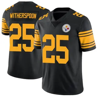 Ahkello Witherspoon Pittsburgh Steelers Men's Limited Color Rush Nike Jersey - Black