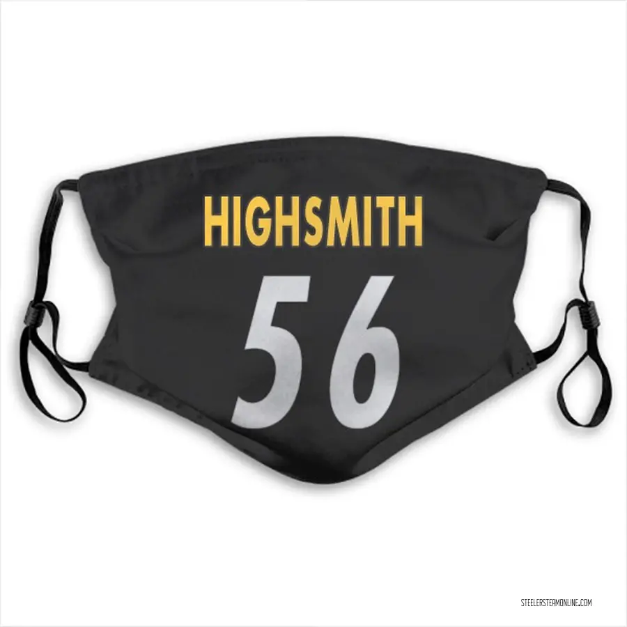 Alex Highsmith Pittsburgh Steelers Reusable & Washable Face Mask