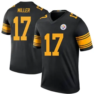 Anthony Miller Pittsburgh Steelers Youth Color Rush Legend Nike Jersey - Black