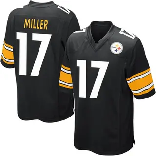 Anthony Miller Pittsburgh Steelers Youth Game Team Color Nike Jersey - Black