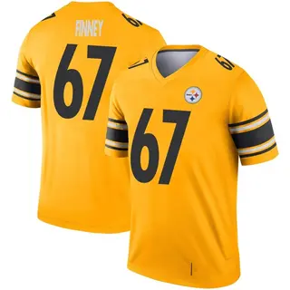 B.J. Finney Pittsburgh Steelers Youth Legend Inverted Nike Jersey - Gold