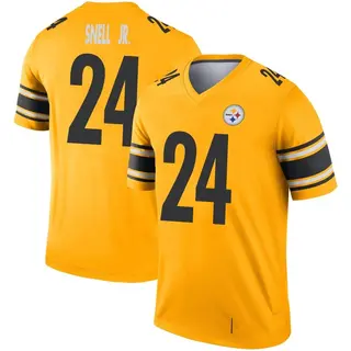 Benny Snell Jr. Pittsburgh Steelers Youth Legend Inverted Nike Jersey - Gold