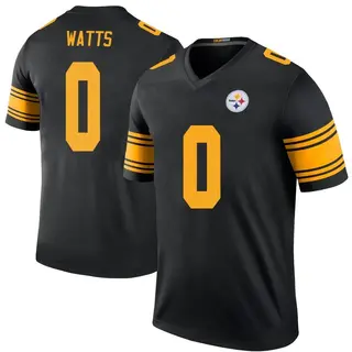 Bryce Watts Pittsburgh Steelers Men's Color Rush Legend Nike Jersey - Black