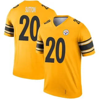 Cameron Sutton Pittsburgh Steelers Youth Legend Inverted Nike Jersey - Gold