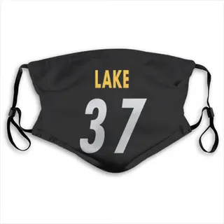 Carnell Lake Pittsburgh Steelers Reusable & Washable Face Mask