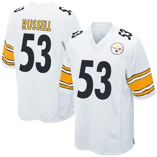 Chapelle Russell Pittsburgh Steelers Youth Game Nike Jersey - White