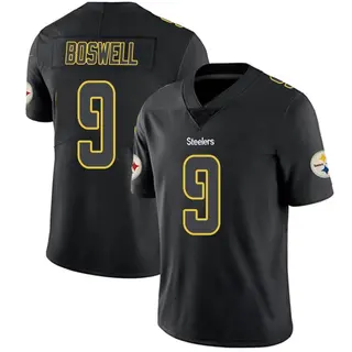 Chris Boswell Pittsburgh Steelers Youth Limited Nike Jersey - Black Impact