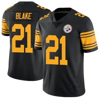 Christian Blake Pittsburgh Steelers Men's Limited Color Rush Nike Jersey - Black