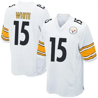 Cody White Pittsburgh Steelers Youth Game Nike Jersey - White