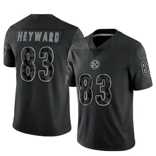 Connor Heyward Pittsburgh Steelers Men's Limited Reflective Nike Jersey - Black