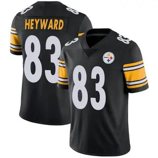 Connor Heyward Pittsburgh Steelers Men's Limited Team Color Vapor Untouchable Nike Jersey - Black