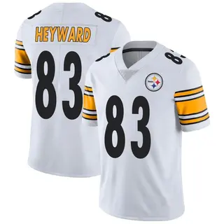 Connor Heyward Pittsburgh Steelers Men's Limited Vapor Untouchable Nike Jersey - White