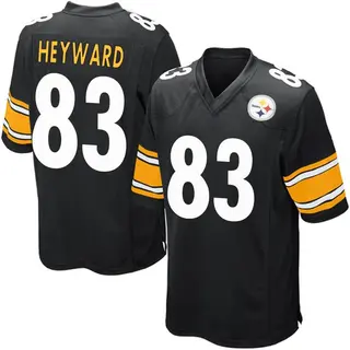 Connor Heyward Pittsburgh Steelers Youth Game Team Color Nike Jersey - Black