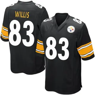 Damion Willis Pittsburgh Steelers Youth Game Team Color Nike Jersey - Black