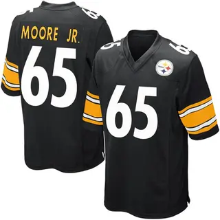 Dan Moore Jr. Pittsburgh Steelers Youth Game Team Color Nike Jersey - Black