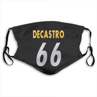 David DeCastro Pittsburgh Steelers Reusable & Washable Face Mask