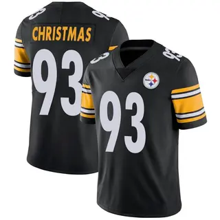Demarcus Christmas Pittsburgh Steelers Men's Limited Team Color Vapor Untouchable Nike Jersey - Black