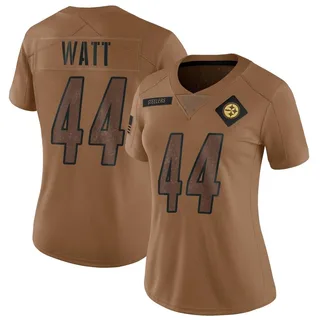 Derek Watt Pittsburgh Steelers Women's Limited 2023 Salute To Service Nike Jersey - Brown