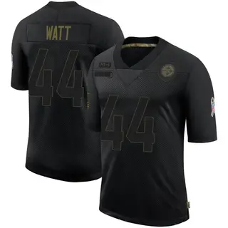 Derek Watt Pittsburgh Steelers Youth Limited 2020 Salute To Service Nike Jersey - Black