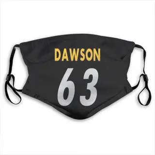 Dermontti Dawson Pittsburgh Steelers Reusable & Washable Face Mask