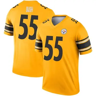 Devin Bush Pittsburgh Steelers Men's Legend Inverted Nike Jersey - Gold