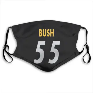 Devin Bush Pittsburgh Steelers Reusable & Washable Face Mask