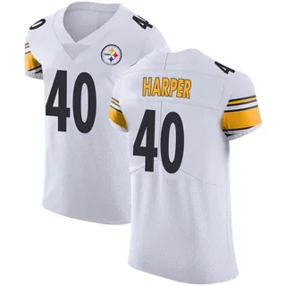 Devin Harper Pittsburgh Steelers Men's Elite Vapor Untouchable Nike Jersey - White