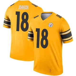 Diontae Johnson Pittsburgh Steelers Youth Legend Inverted Nike Jersey - Gold