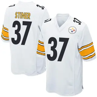 Donovan Stiner Pittsburgh Steelers Youth Game Nike Jersey - White