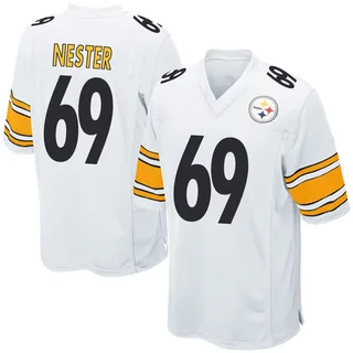 Doug Nester Pittsburgh Steelers Youth Game Nike Jersey - White