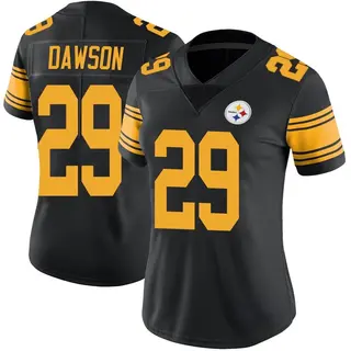 Duke Dawson Pittsburgh Steelers Women's Limited Color Rush Nike Jersey - Black
