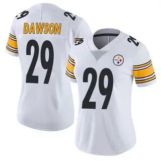 Duke Dawson Pittsburgh Steelers Women's Limited Vapor Untouchable Nike Jersey - White