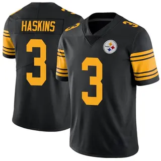 Dwayne Haskins Pittsburgh Steelers Men's Limited Color Rush Nike Jersey - Black