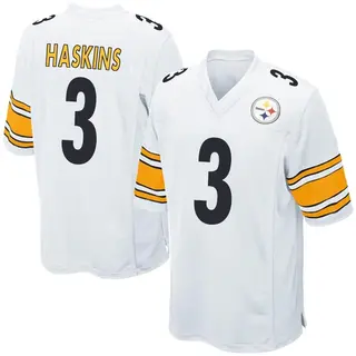 Dwayne Haskins Pittsburgh Steelers Youth Game Nike Jersey - White