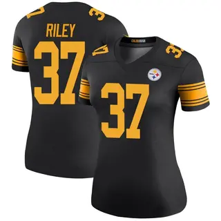 Elijah Riley Pittsburgh Steelers Women's Color Rush Legend Nike Jersey - Black