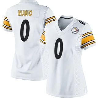 Gabriel Rubio Pittsburgh Steelers Women's Game Nike Jersey - White