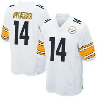 George Pickens Pittsburgh Steelers Men's Game Nike Jersey - White