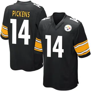 George Pickens Pittsburgh Steelers Men's Game Team Color Nike Jersey - Black