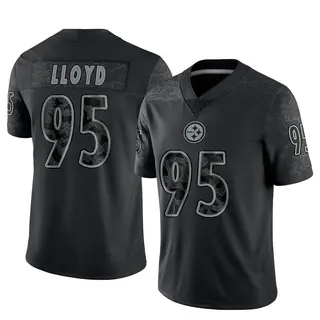 Greg Lloyd Pittsburgh Steelers Men's Limited Reflective Jersey - Black