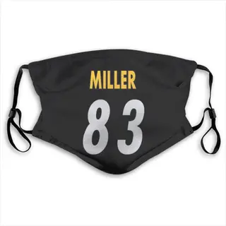 Heath Miller Pittsburgh Steelers Reusable & Washable Face Mask