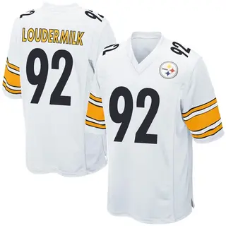 Isaiahh Loudermilk Pittsburgh Steelers Youth Game Nike Jersey - White