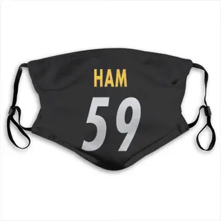 Jack Ham Pittsburgh Steelers Reusable & Washable Face Mask