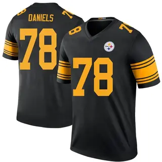 James Daniels Pittsburgh Steelers Men's Color Rush Legend Nike Jersey - Black