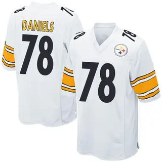 James Daniels Pittsburgh Steelers Youth Game Nike Jersey - White