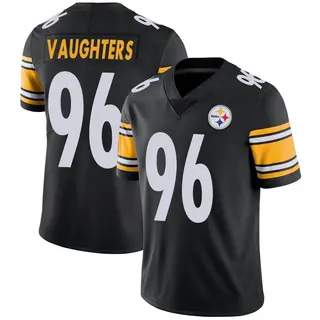 James Vaughters Pittsburgh Steelers Men's Limited Team Color Vapor Untouchable Nike Jersey - Black