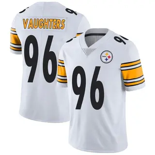 James Vaughters Pittsburgh Steelers Men's Limited Vapor Untouchable Nike Jersey - White