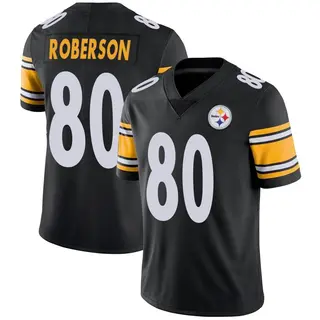 Jaquarii Roberson Pittsburgh Steelers Men's Limited Team Color Vapor Untouchable Nike Jersey - Black