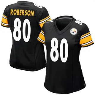 Jaquarii Roberson Pittsburgh Steelers Women's Game Team Color Nike Jersey - Black