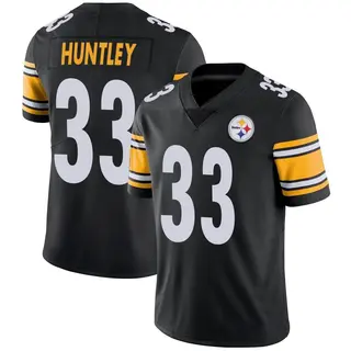 Jason Huntley Pittsburgh Steelers Men's Limited Team Color Vapor Untouchable Nike Jersey - Black